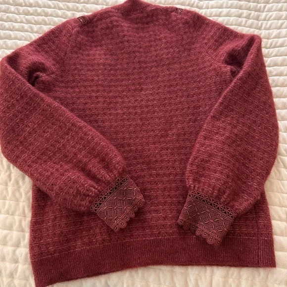 Sézane Cheryl Sweater in Rosewood - Picture 6 of 8